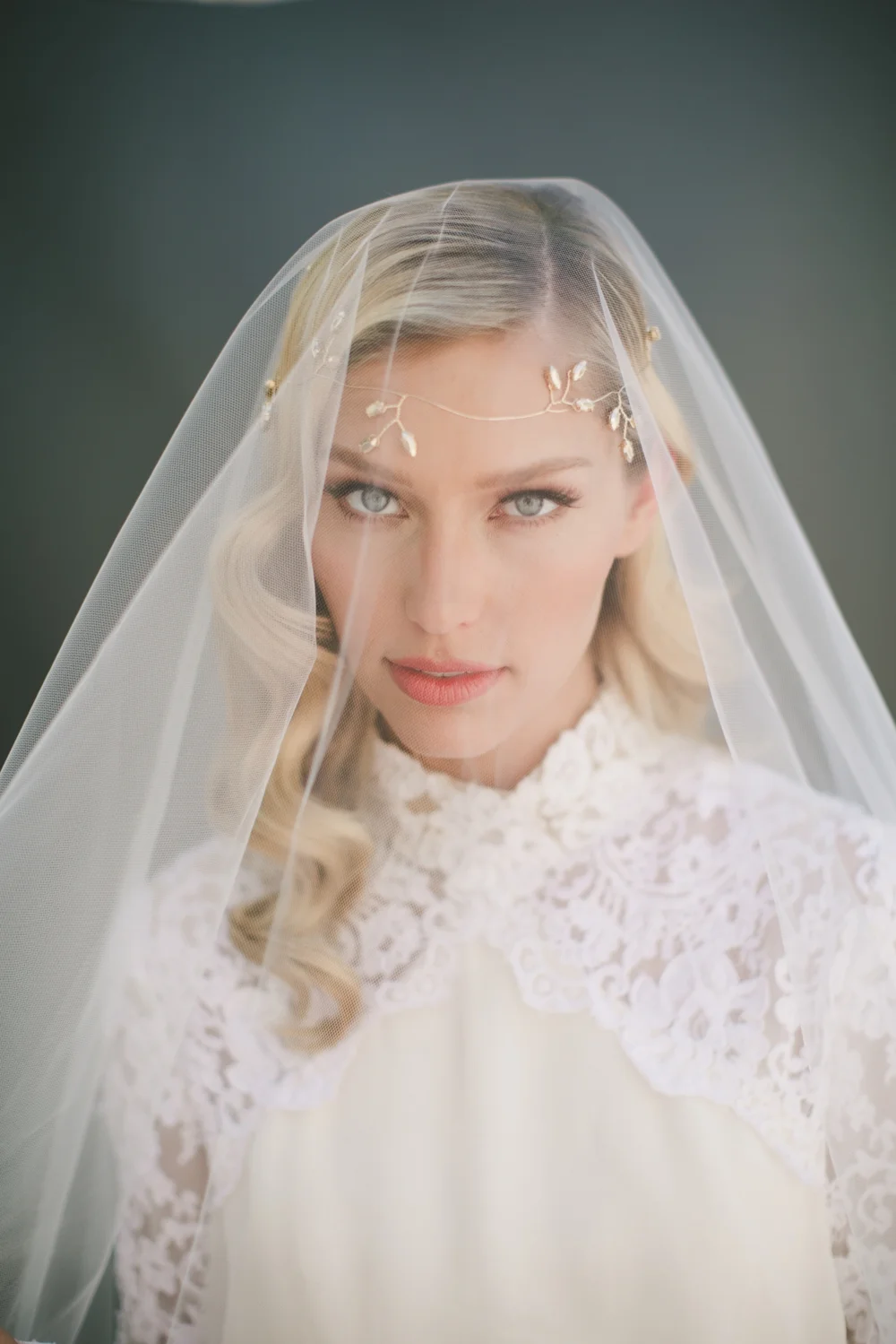 Cathedral Drop Wedding Veil #1106