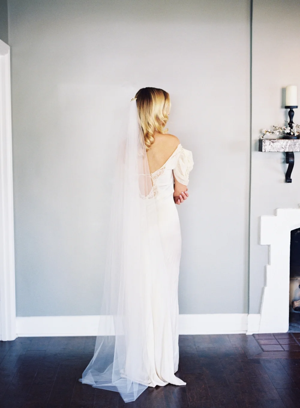 Tulle Little Something Wedding Veil #0802