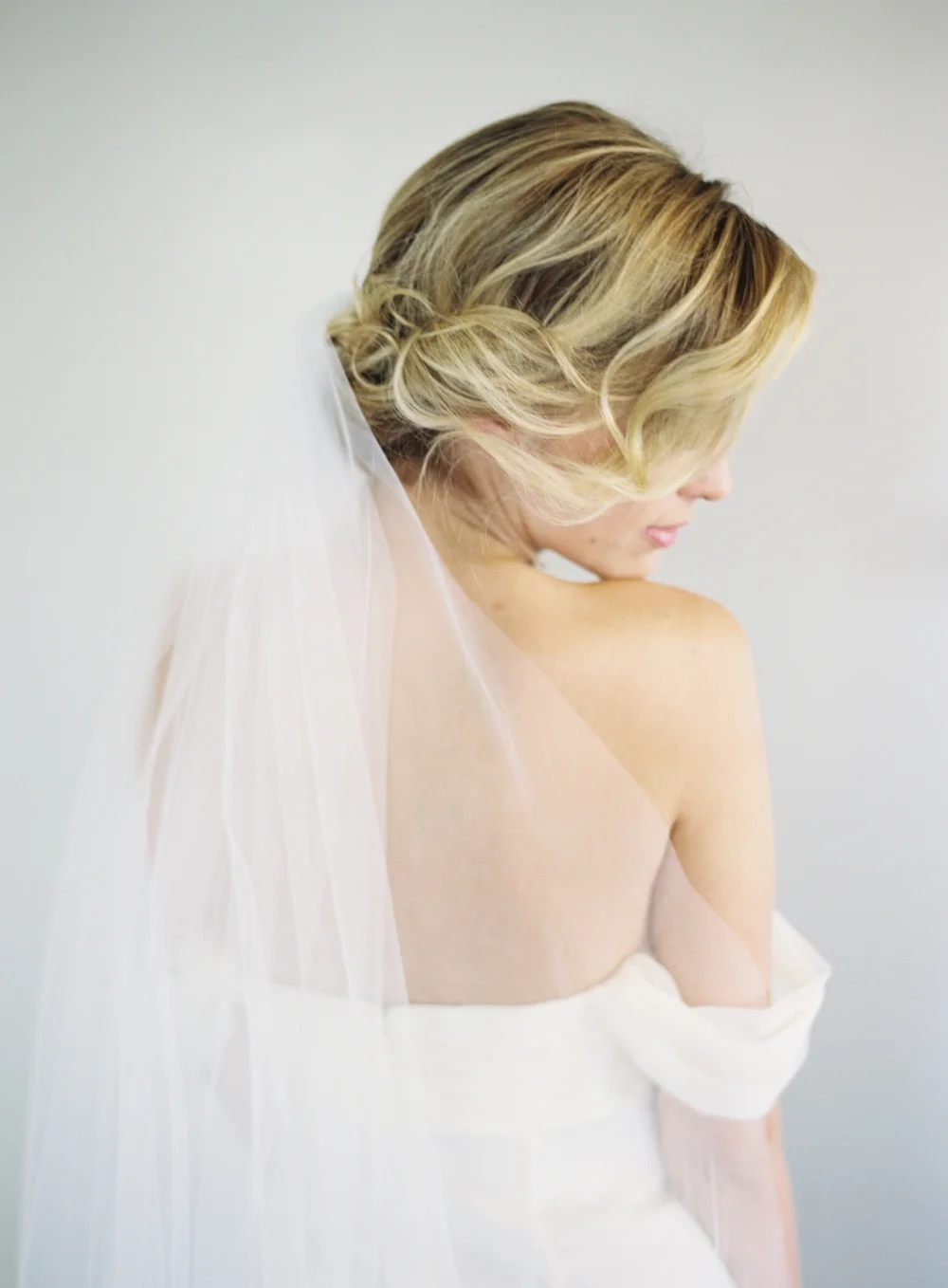 Tulle Little Something Wedding Veil #0802