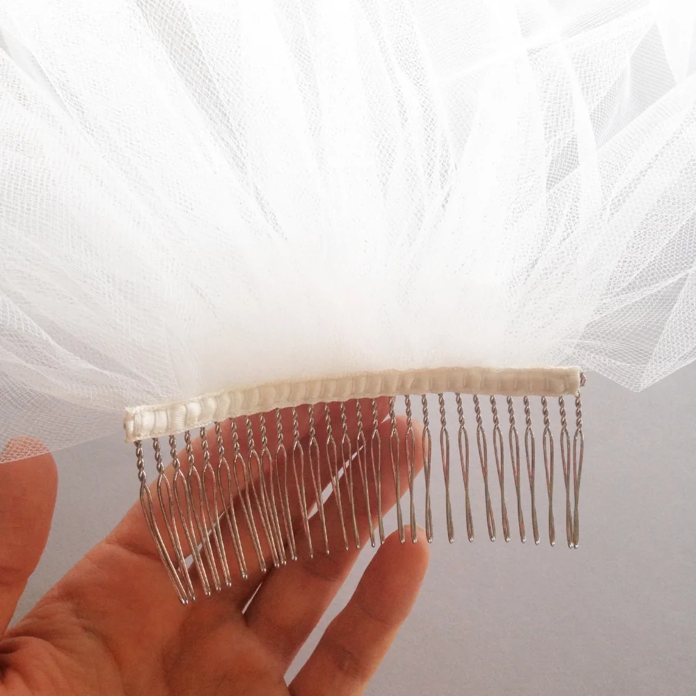 Tulle Little Something Wedding Veil #0802