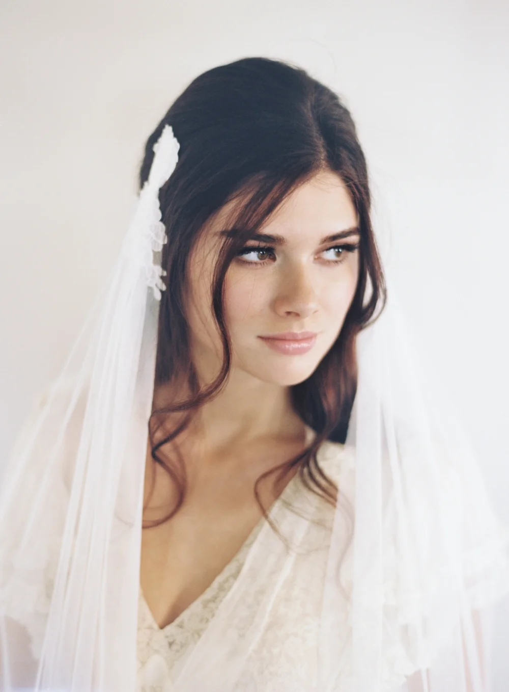 English Net Lace Drape Veil #1647