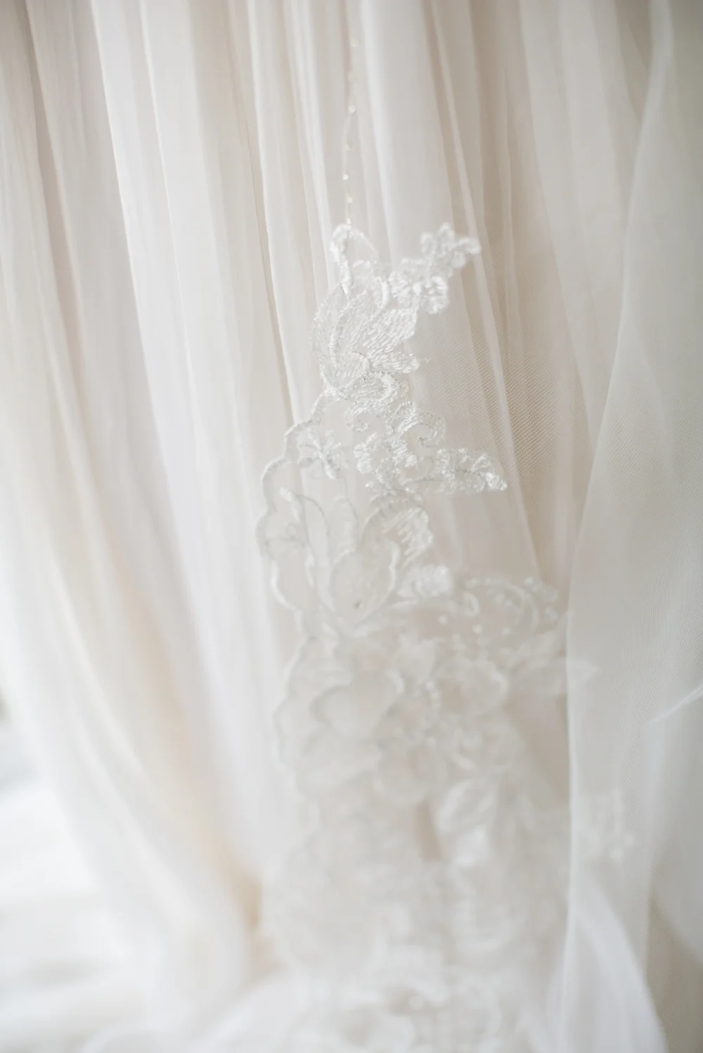 Cathedral Lace Bridal Wedding Veil #1609