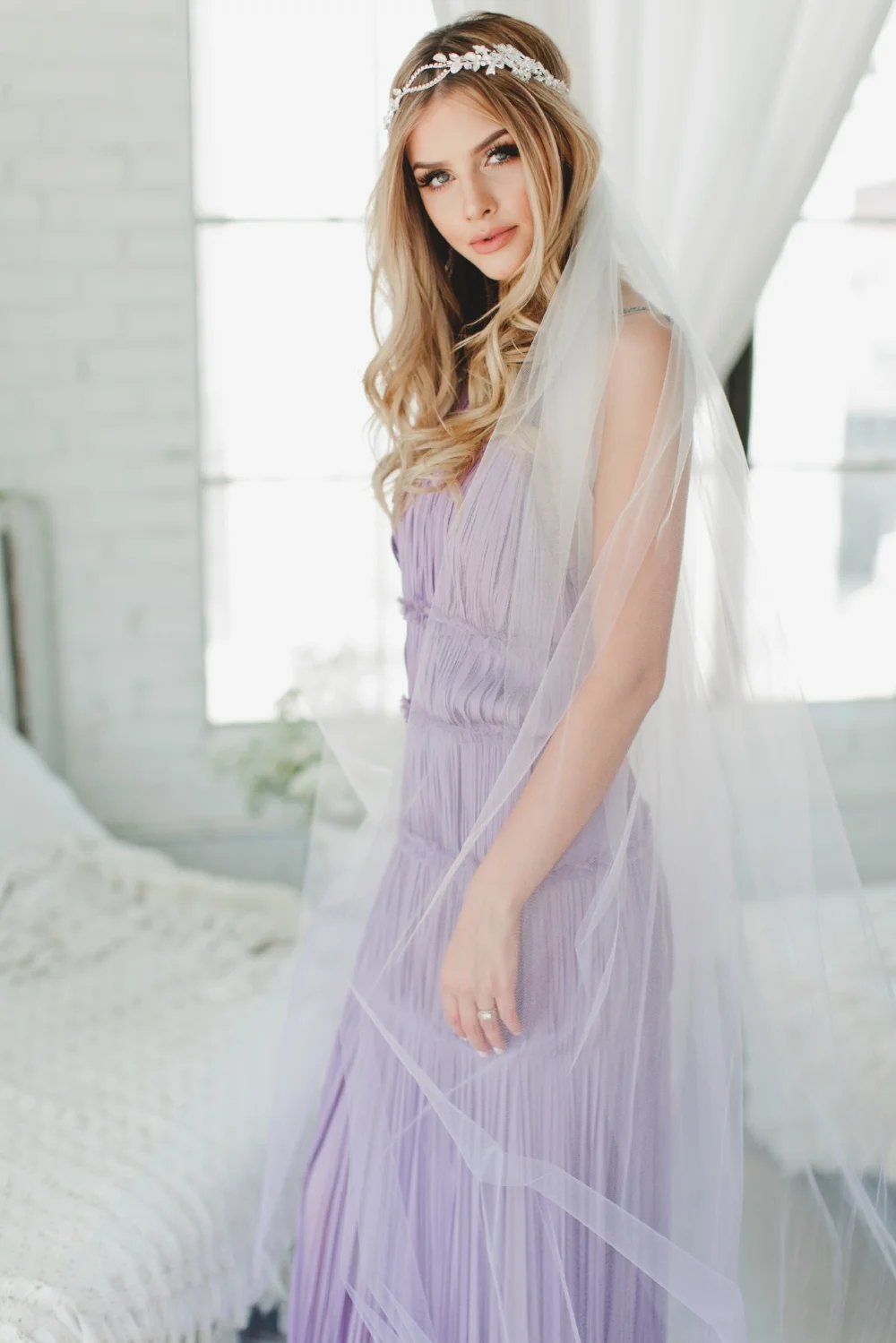 Crystal Bridal Crown Headband #1731