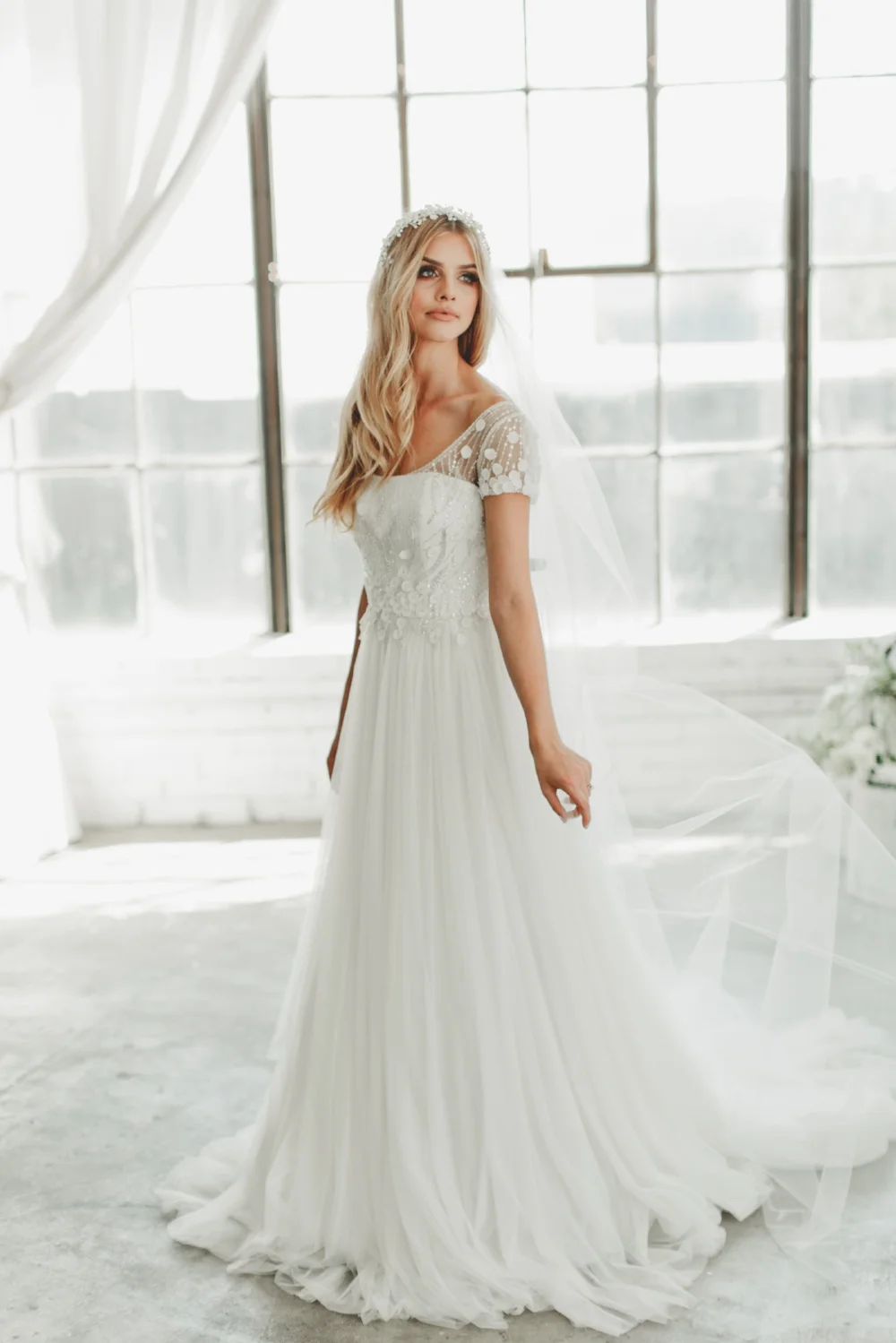 Freshwater Pearl Bridal Wreath #1739