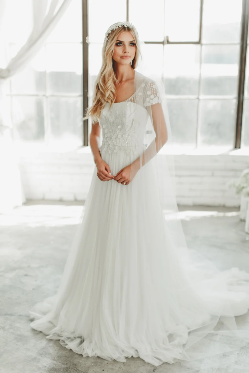 Freshwater Pearl Bridal Wreath #1739