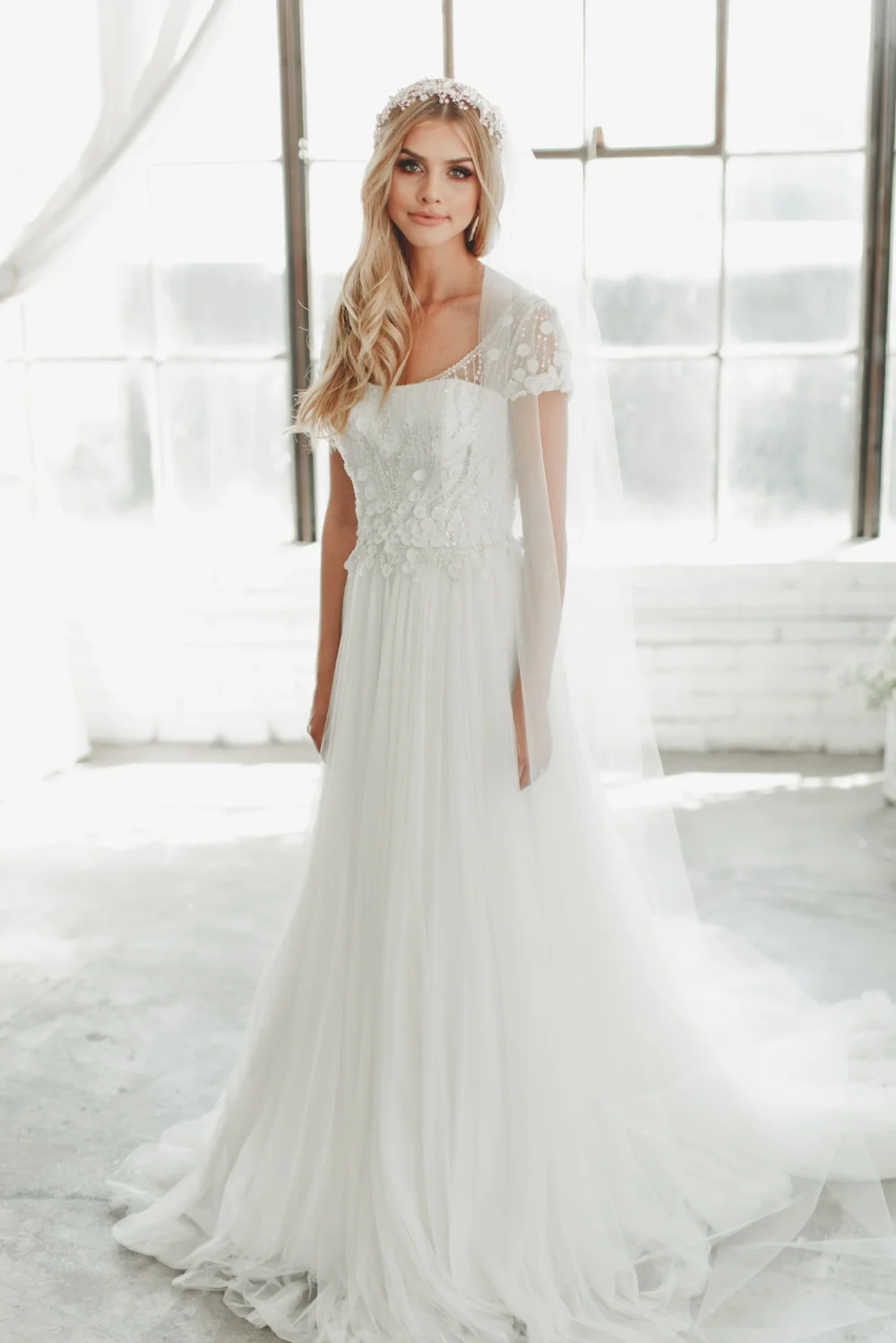 Freshwater Pearl Bridal Wreath #1739