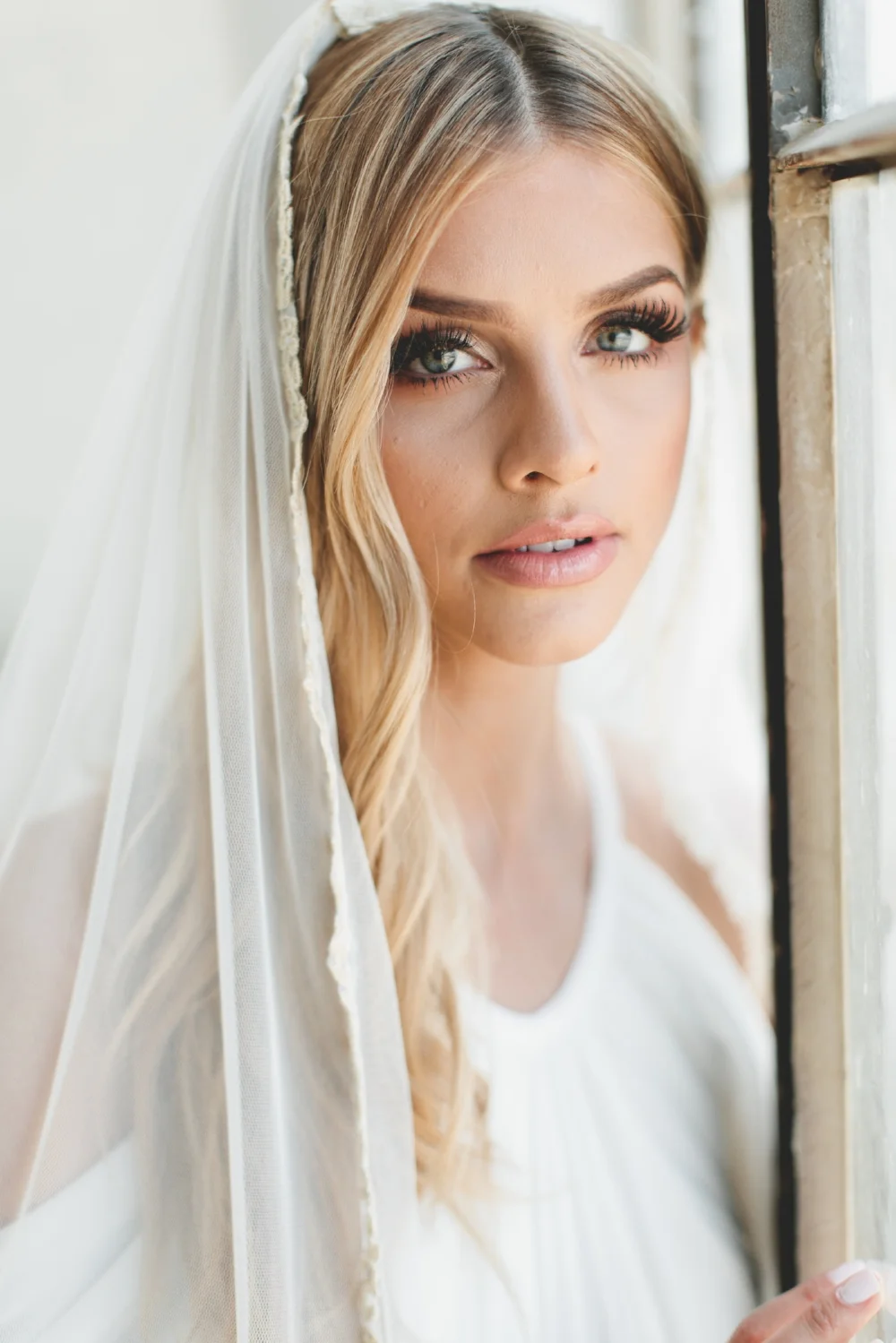 Lace Border English Net Bridal Veil, Style #1715