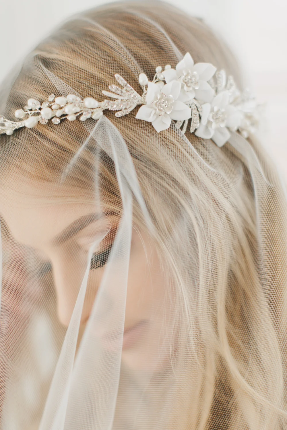 Freshwater Pearl Bridal Wreath #1705
