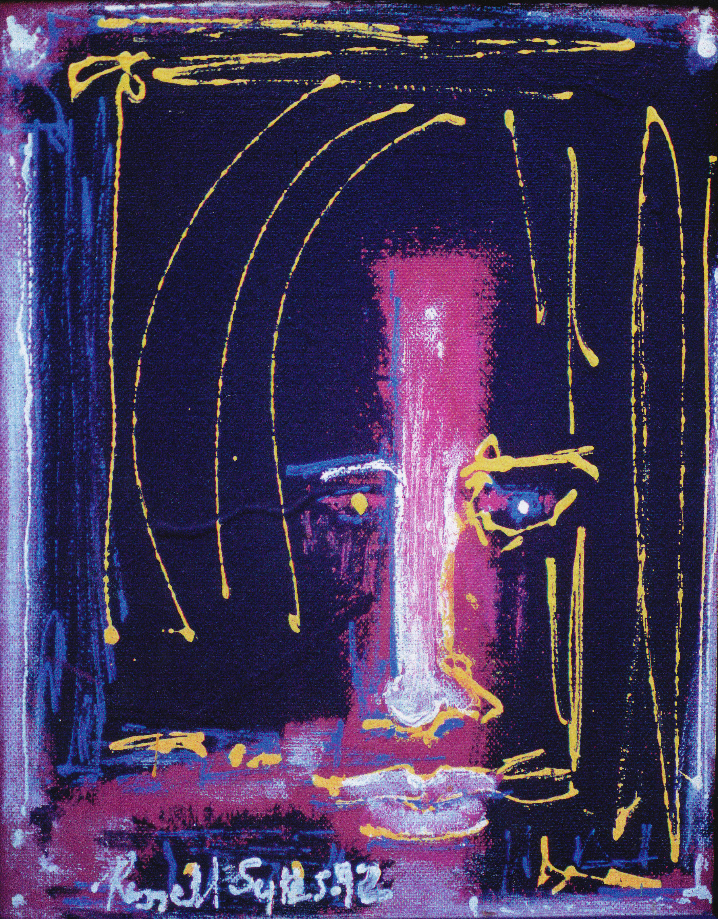 Untitled, Man with Dreads, 1992