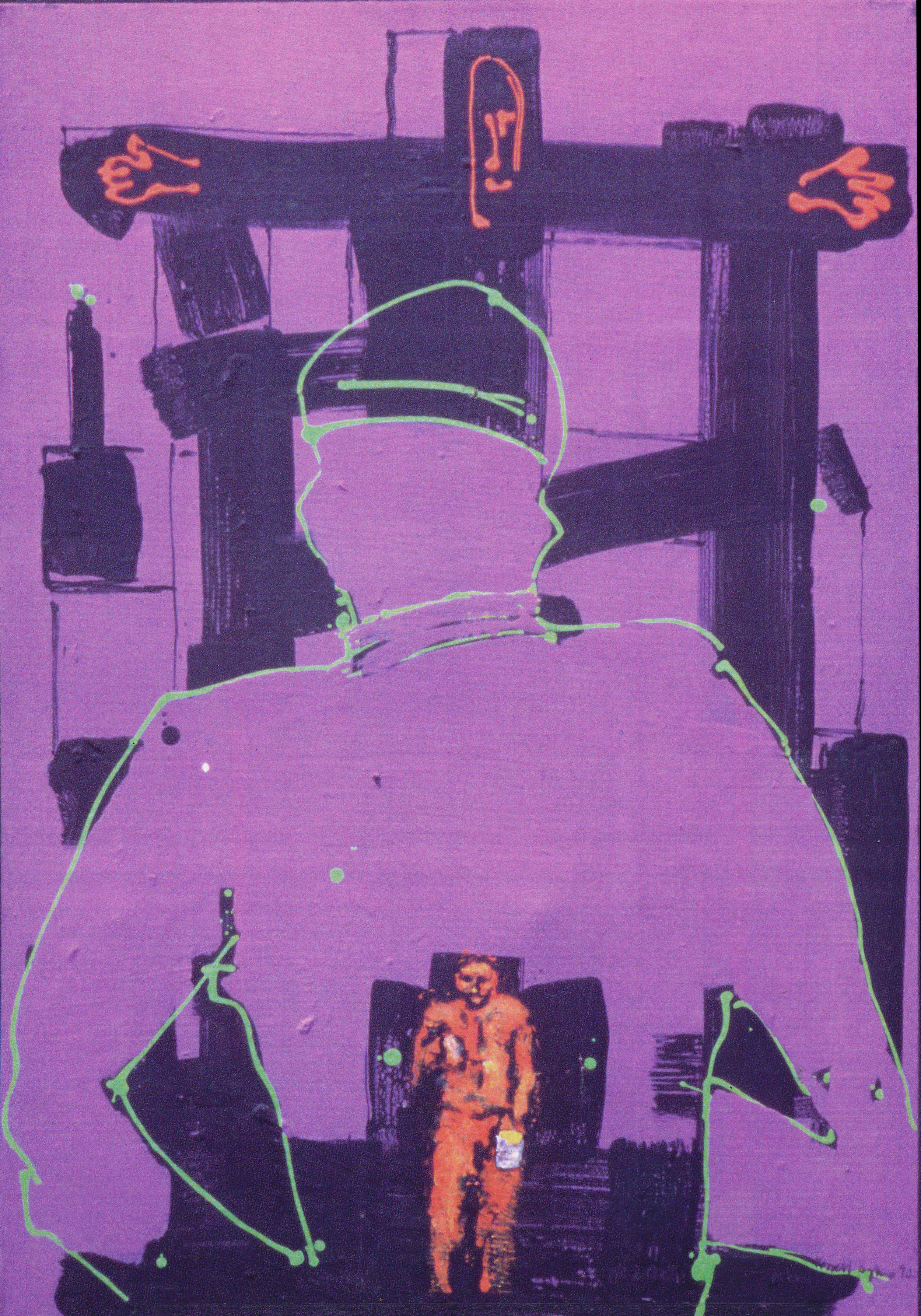 Crucifixion on a Painter, 1992