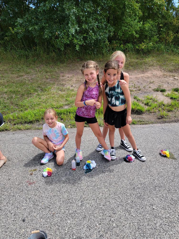  Pop Time Camp tie-dye! 