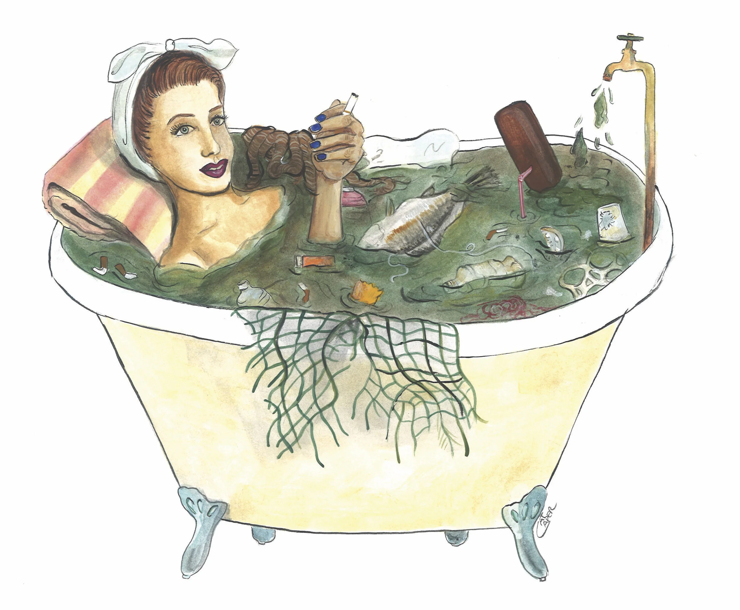 Relaxing at the Beach