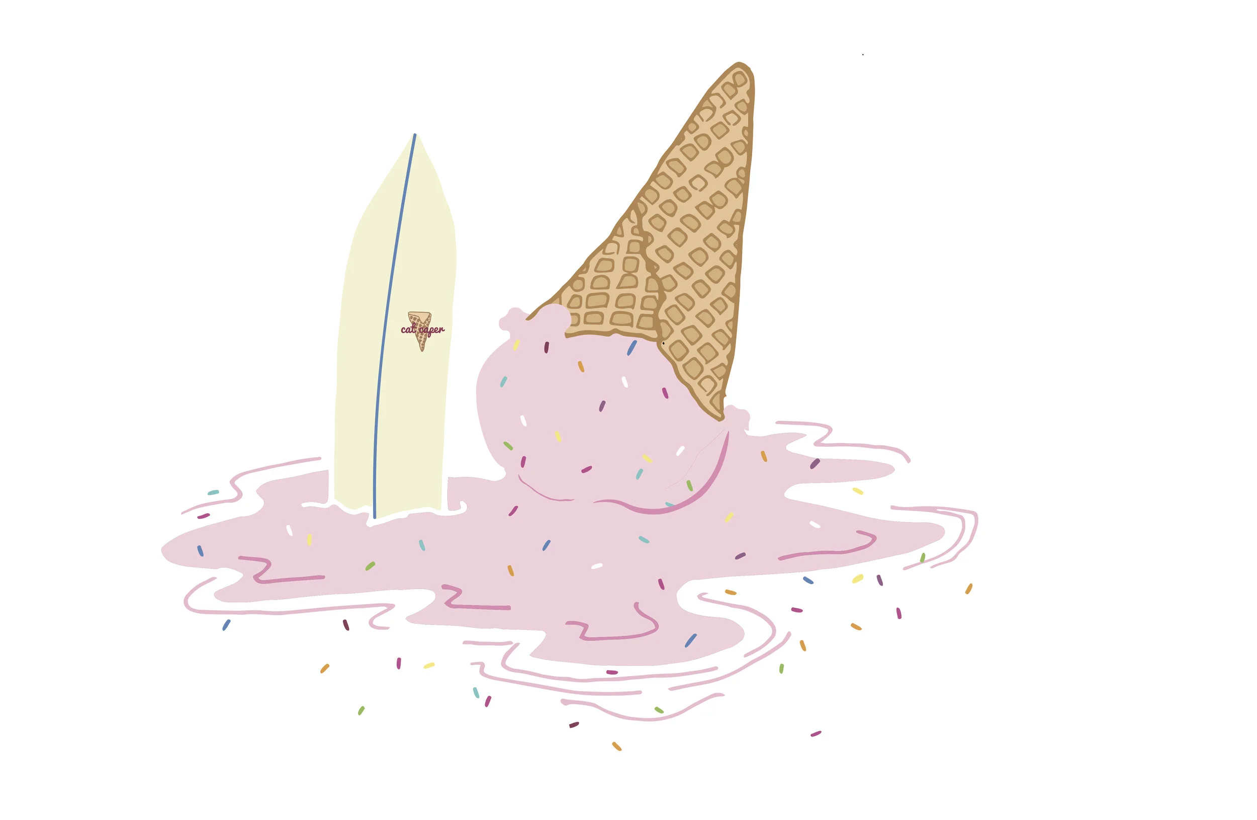  Melted surf cone  - summer approved -&nbsp; 