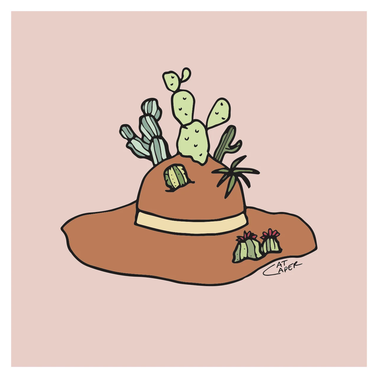  don't forget your sun hat! 