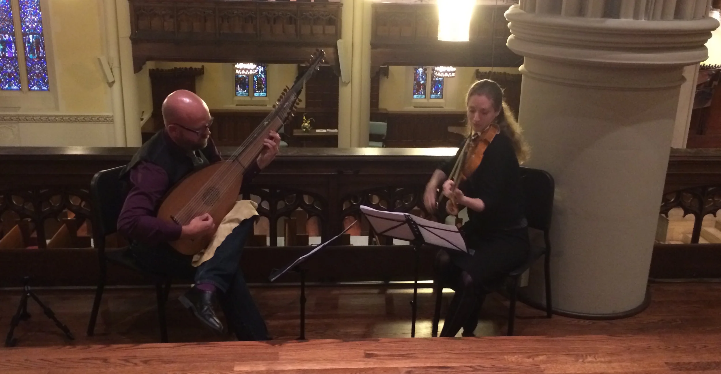 Baroque Serenade displays the joy, playfulness and wonder of repertoire for baroque lute in conjunction with the violin and the viola. All the music in this program has been arranged or adapted from music for another instrument. Sylvius Leopold Weiss Sonata in B flat major for viola and lute (viola part reconstructed by Karl-Ernst Schröder) Adagio - Allegro - Grave - Allegro Johann Sebastian Bach Suite in C major for viola BWV 1009 (originally for violoncello) Prelude - Allemande - Courante - Sarabande - Menuet I & II - Gigue Johann Sebastian Bach Suite in G minor for lute BWV 1001 (originally for violin) Adagio - Fuga - Siciliana - Presto Sylvius Leopold Weiss and Johann Sebastian Bach Sonata for violin and lute BWV 1025 (originally for harpsichord and violin, utilising a sonata for lute by Weiss) Entree - Currante - Rondeau - Sarabande - Allegro - Menuet