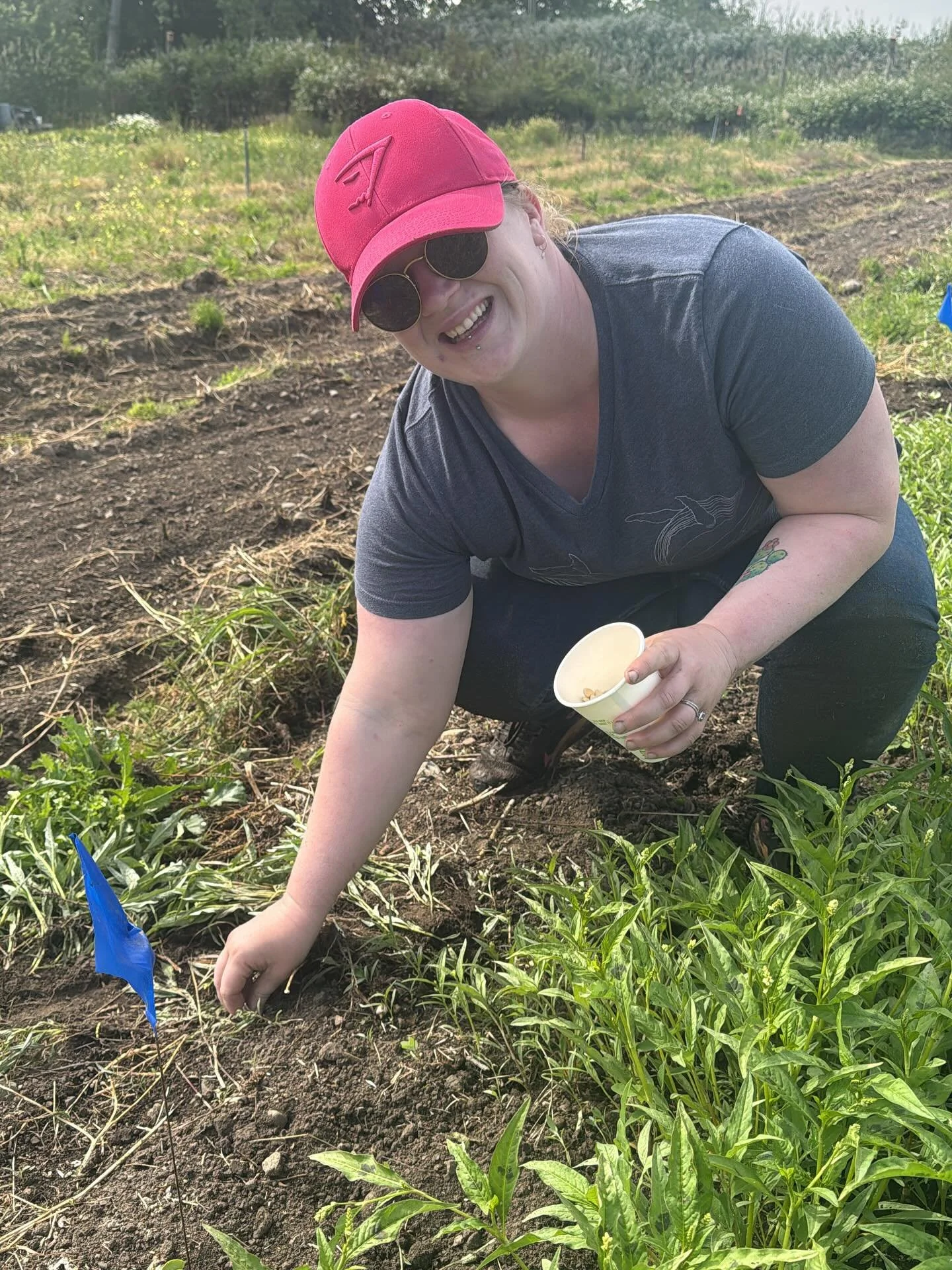 Volunteer Spotlight! Meet Marcella, one of our dedicated volunteers who has been helping us cultivate crops. &ldquo;Helping at the farm is rewarding and fun- I love seeing the community benefit from our work.&rdquo; Want to join Marcella? Sign up tod