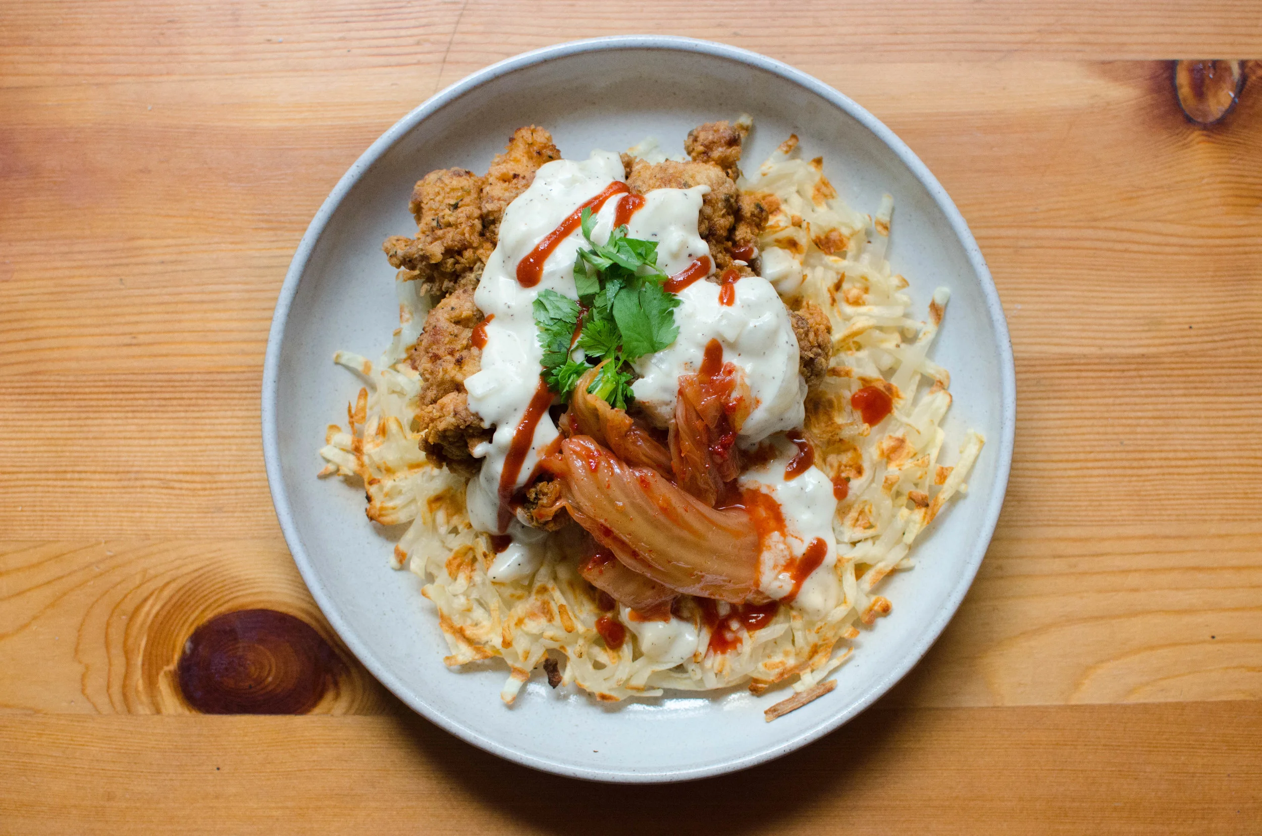 Winner Winner. Fried Chicken Dinner.