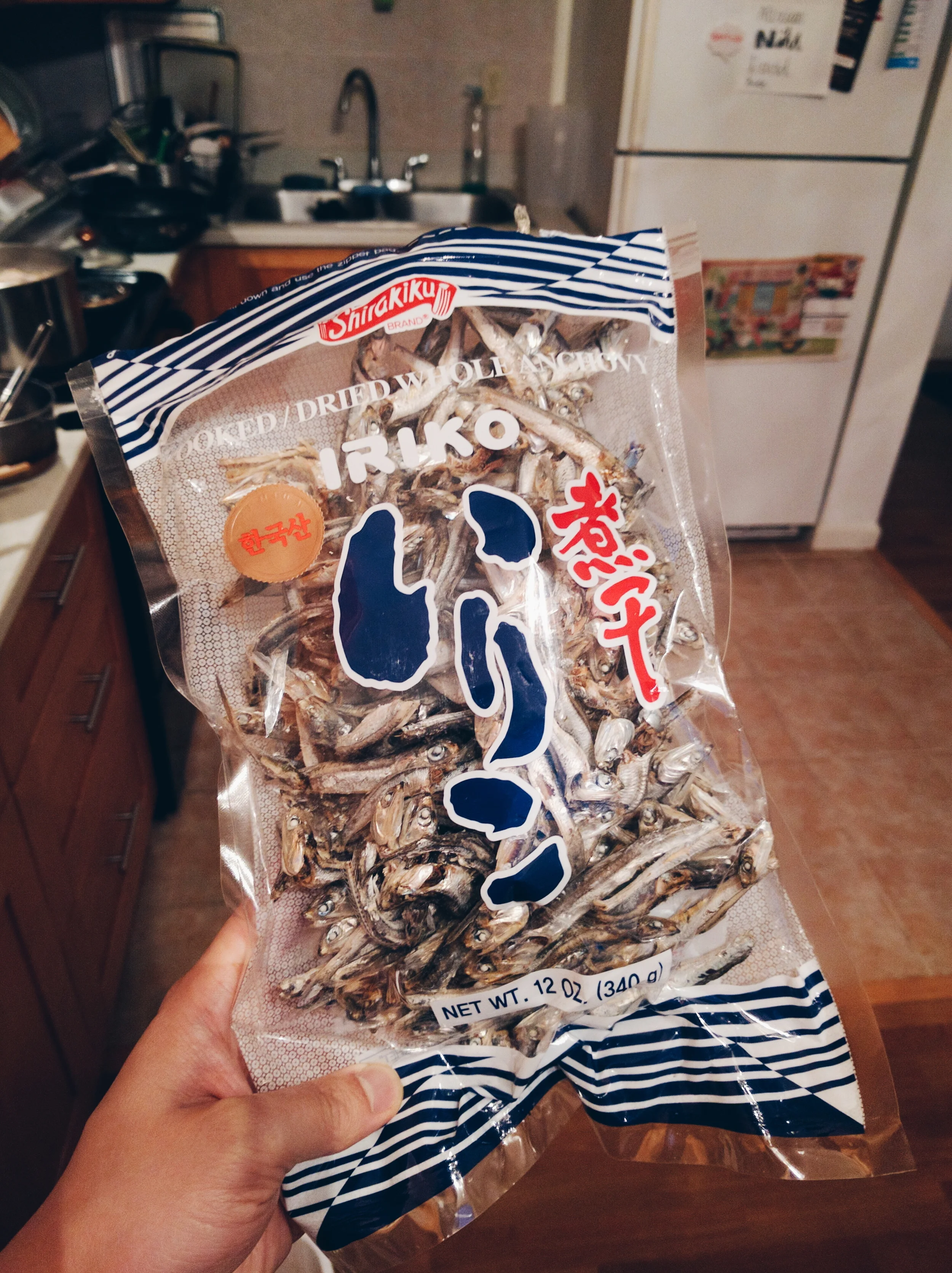 Niboshi or dried anchovies give you a great boost in umami.