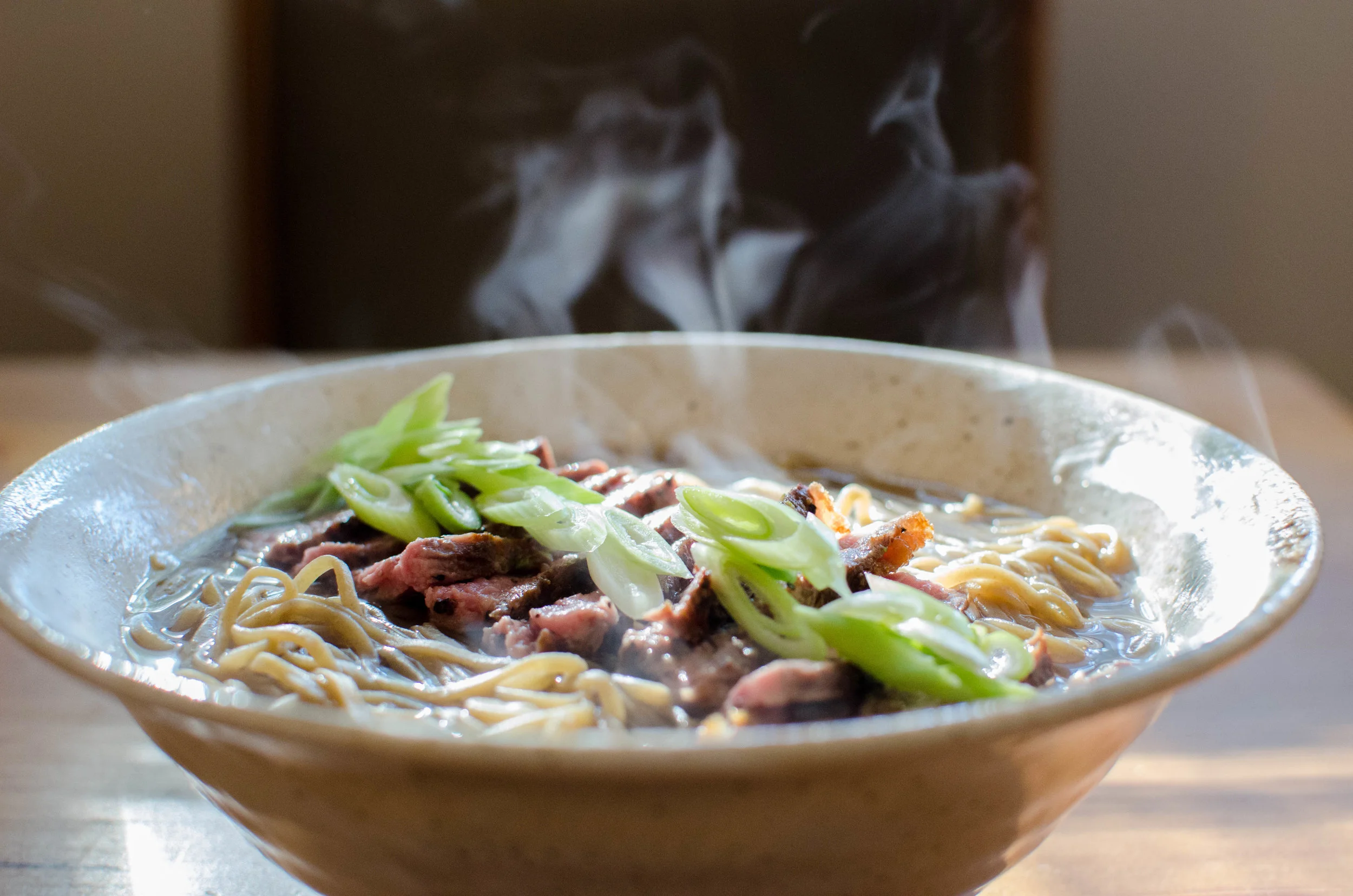 Duck Dashi & Steak Ramen