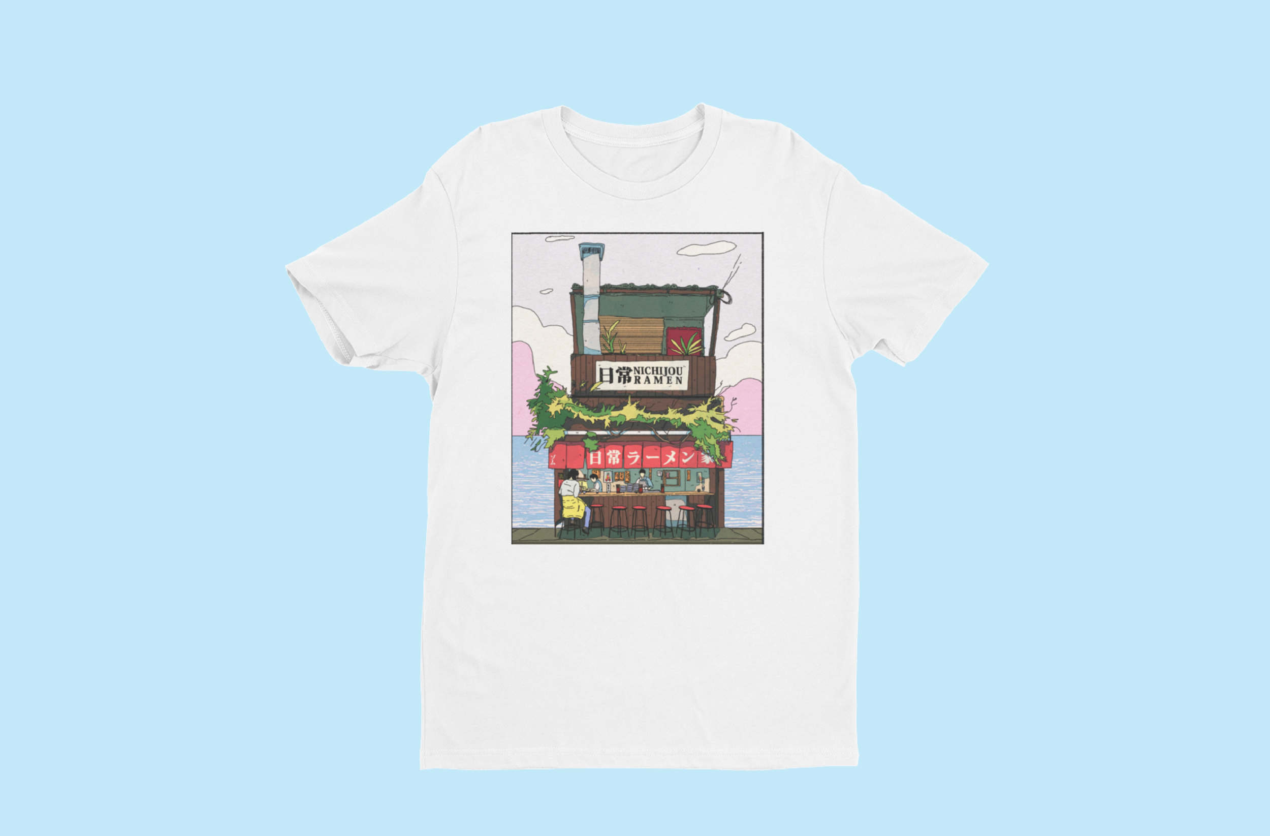 NICHIJOU-RAMEN-VERSION-2-(WITH-BORDER-AND-BG)_mockup_Flat-Front_White_blueBG.png