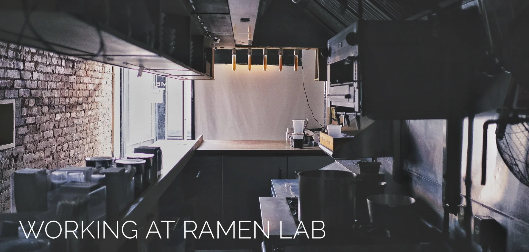 Ramen Lab Part 2 - Working at Ramen Lab