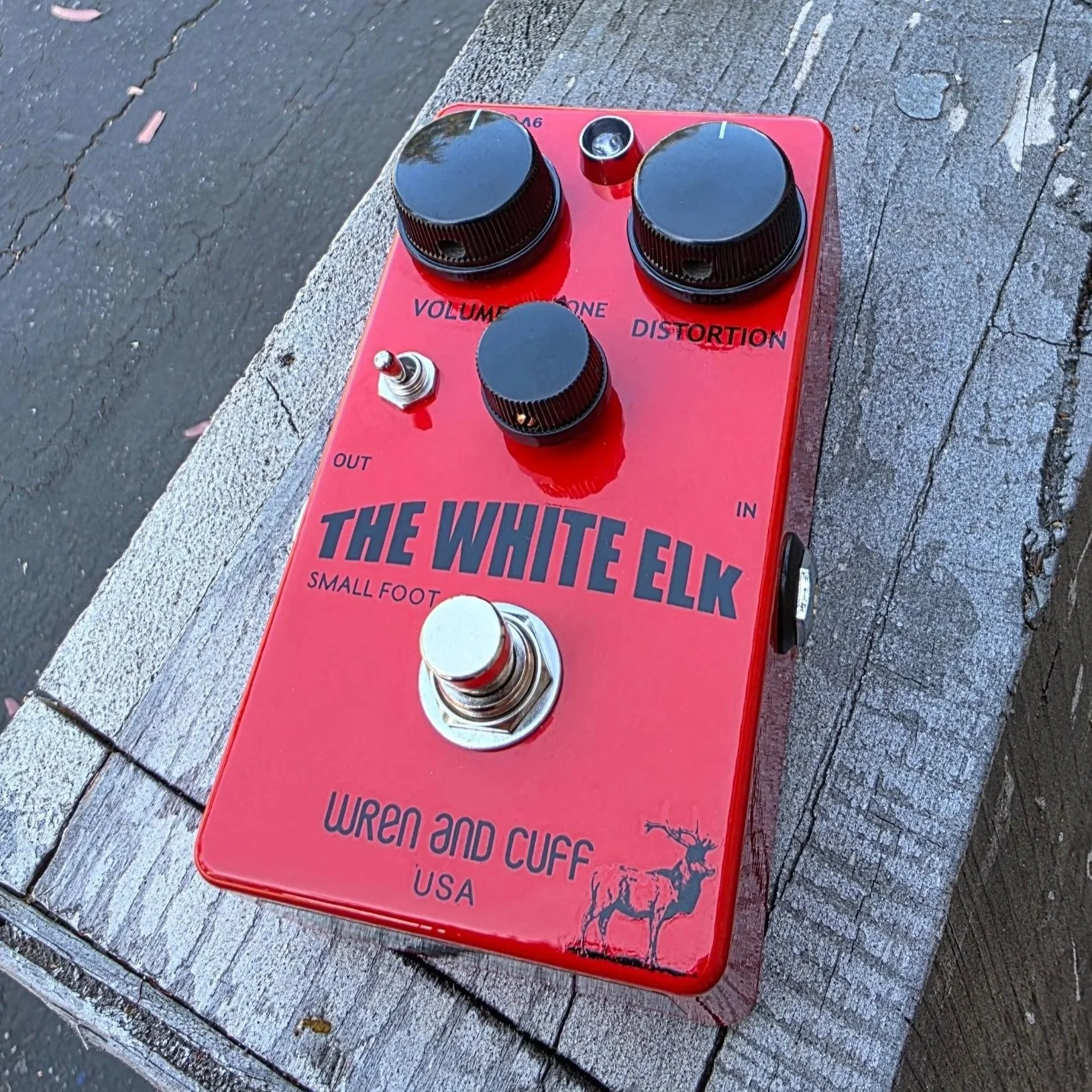 Wren and Cuff WHITE ELK MOD big muff系ファズ あのホワイトエルクが復活！コンパクトになりました！WREN AND