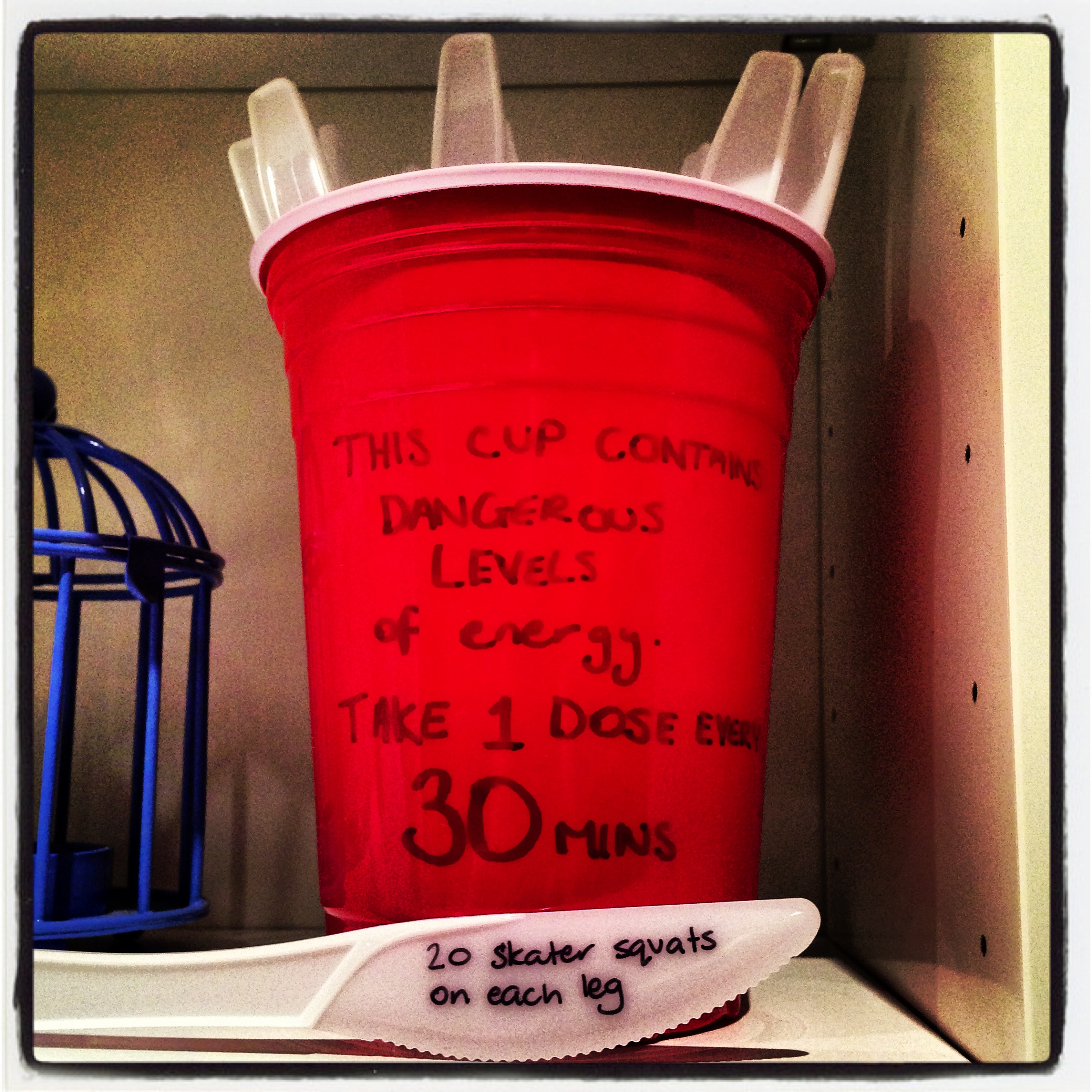 exercise cup