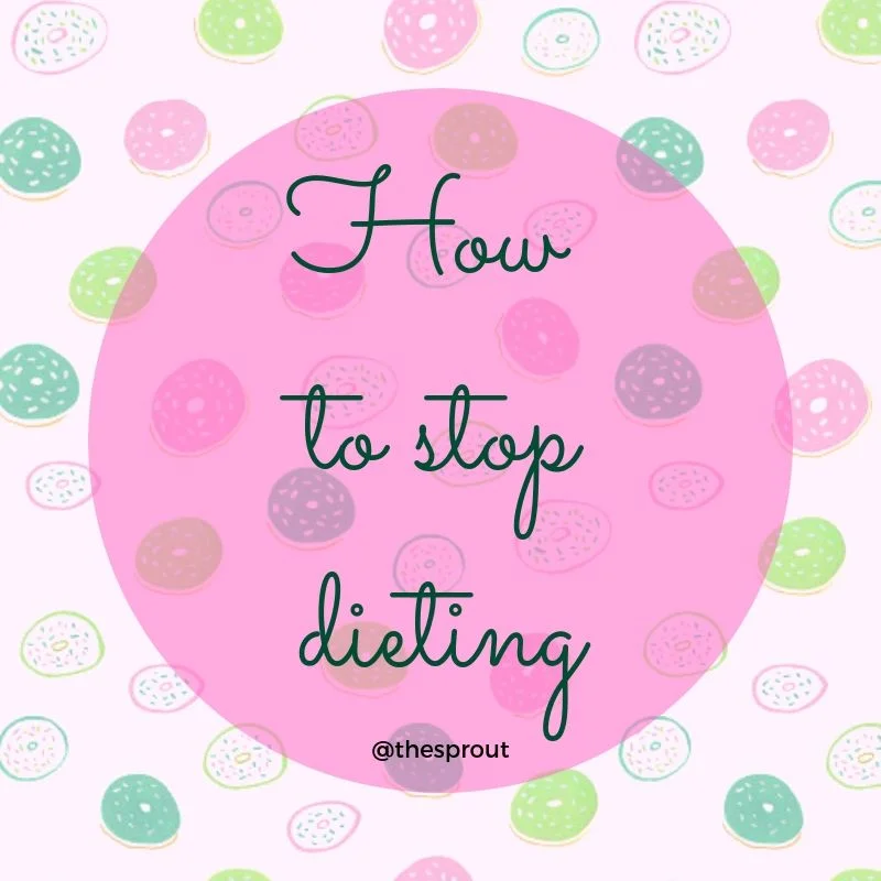 FREE PDF: How to stop dieting