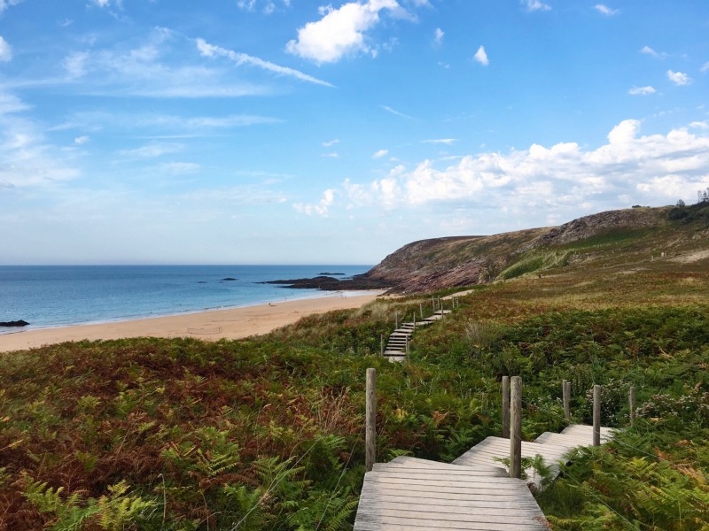 Lourtuais Beach August 2016 © Adele Jacques