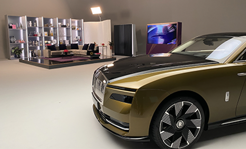 ROLLS ROYCE SPECTRE LAUNCHE - LIVE WORKS