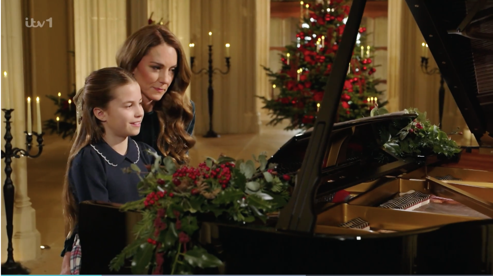 ITV 1 - Royal Carols: Together at Christmas opening sequence at Windsor castle