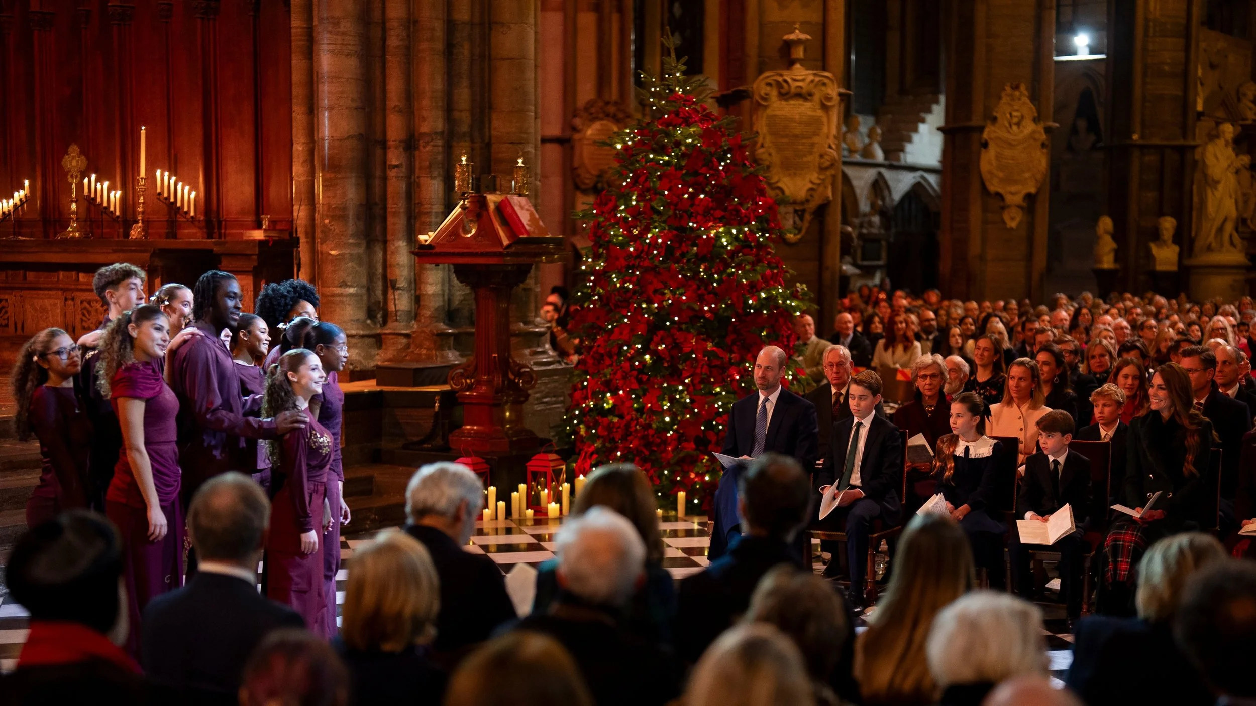 ITV 1 - Royal carols : together at christmas at westminster abbey