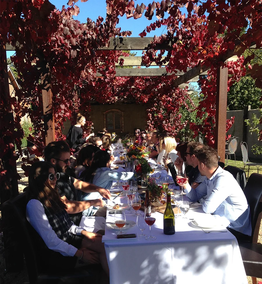A BIRTHDAY LUNCH IN THE YARRA