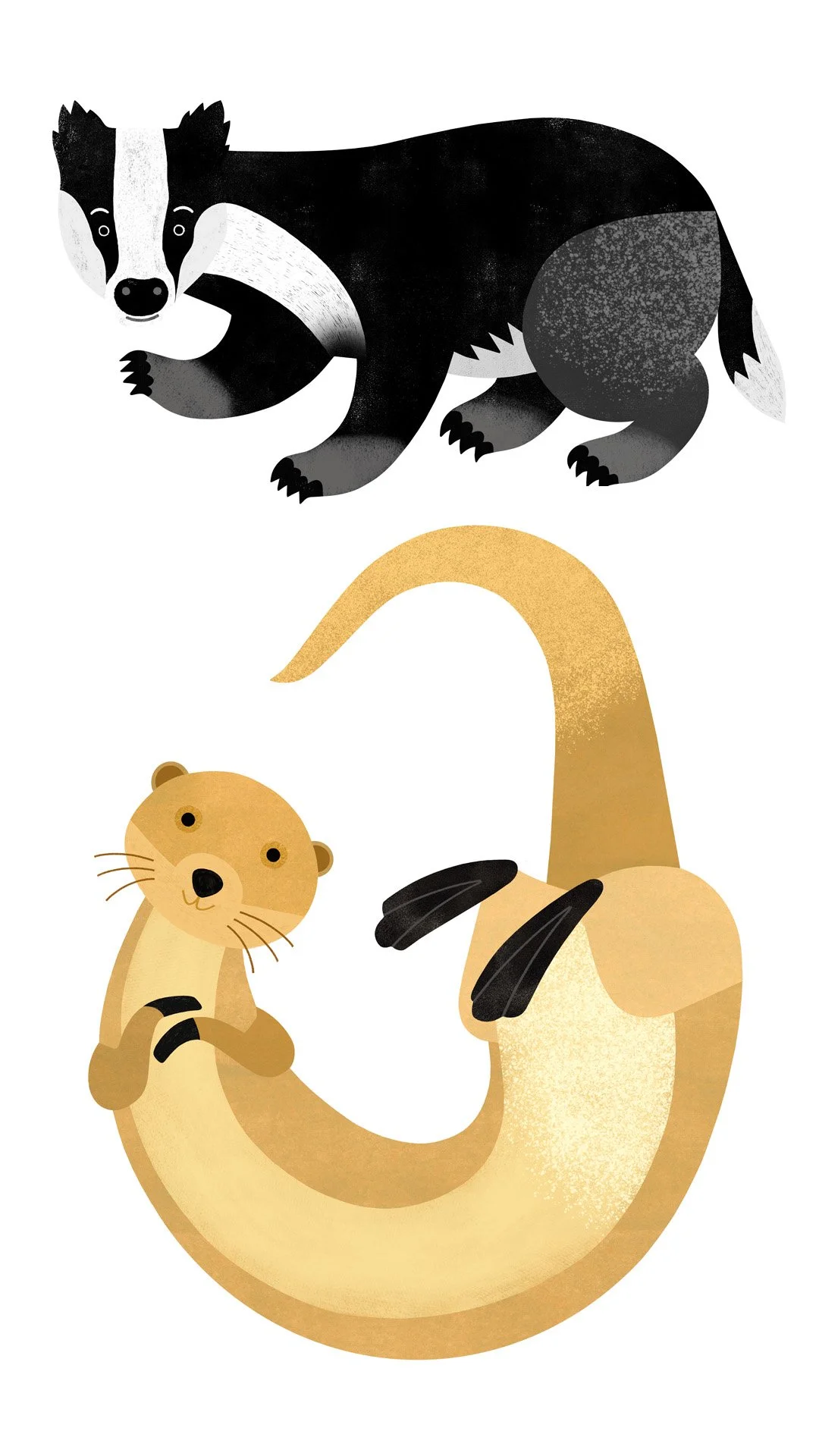 Sugar Snap Studio - Badger and Otter.jpg