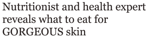 Hormones and genetics are often to blame for skin and health woes, but lifestyle factors definitely play a large part in looking and feeling good. Drinking water, eating plenty of greens and getting a high quality night’s sleep are well known basics for improving health, but to truly look the best possible, more needs to be done. Karen Cummings-Palmer, health, beauty and nutrition expert and ambassador for STRIPPD, had a wealth of top tips to help get perfect skin.....