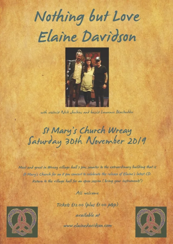 St Mary's Church, Wreay, CD Launch Nothing But Love