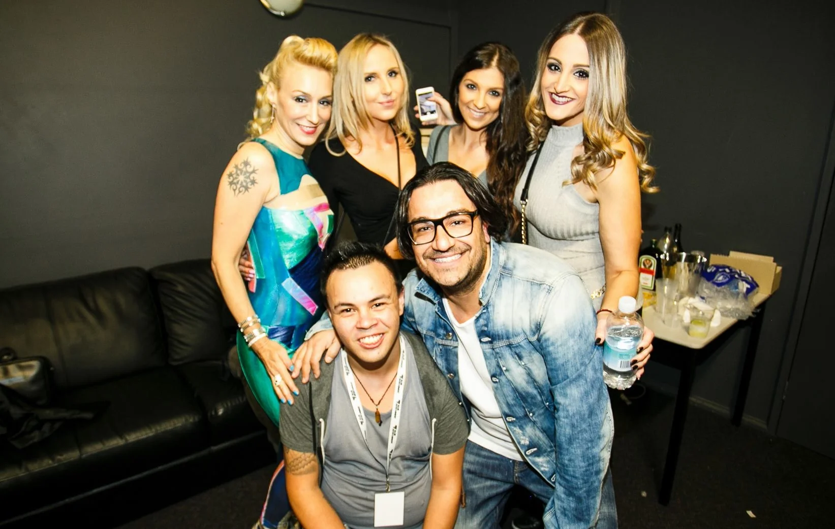 Majik entertainment crew with singer Jes at Cosmic Gate Start To Feel Tour, Festival hall Melbourne