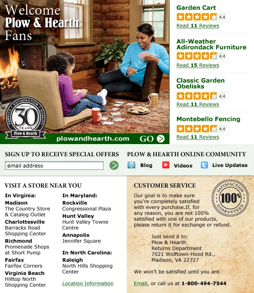 Plow Hearth Fresh Picked Design