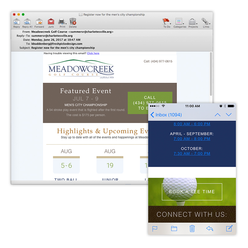 Responsive email design and deployment