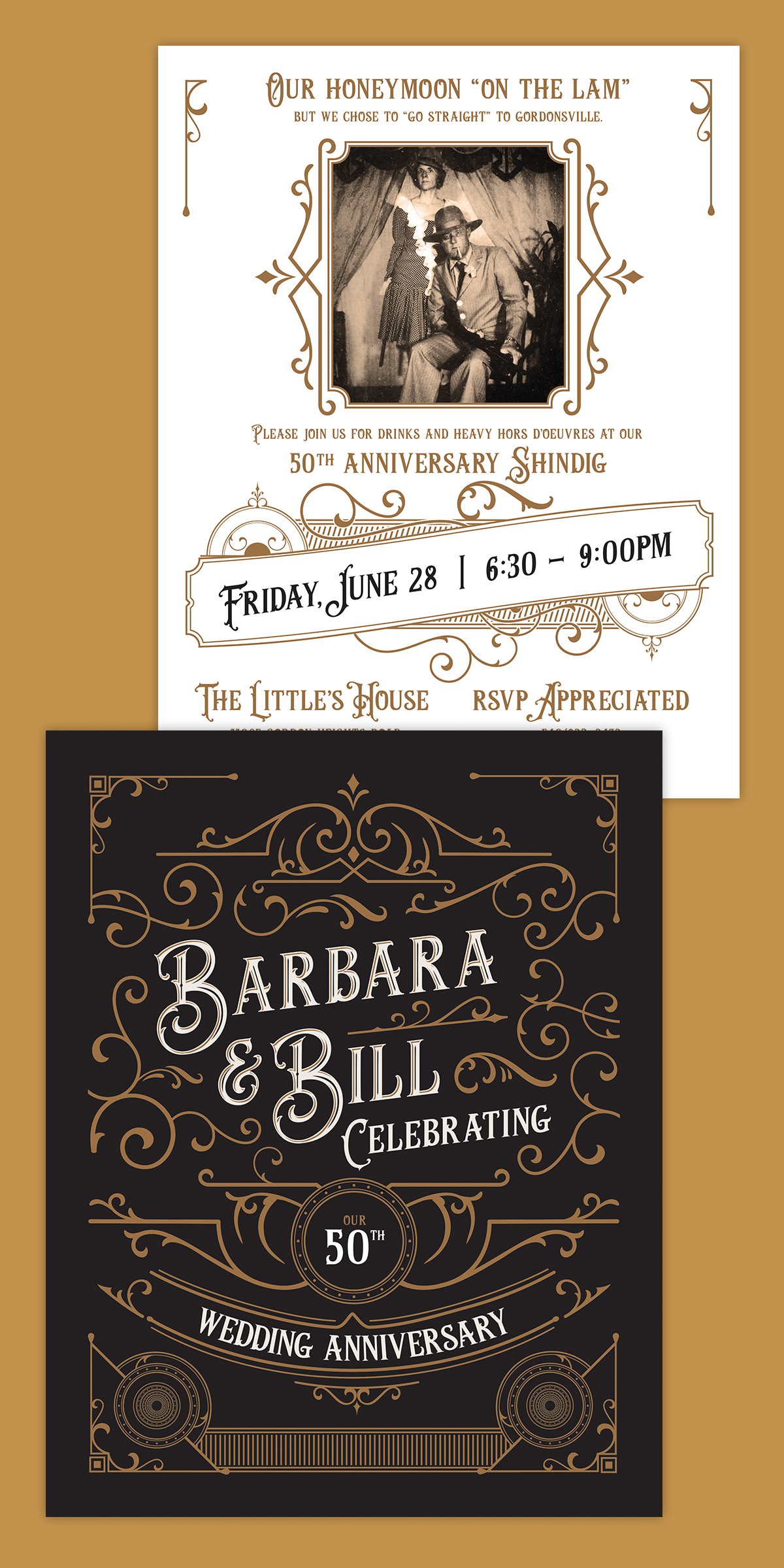 Flyer invitations illustration and design