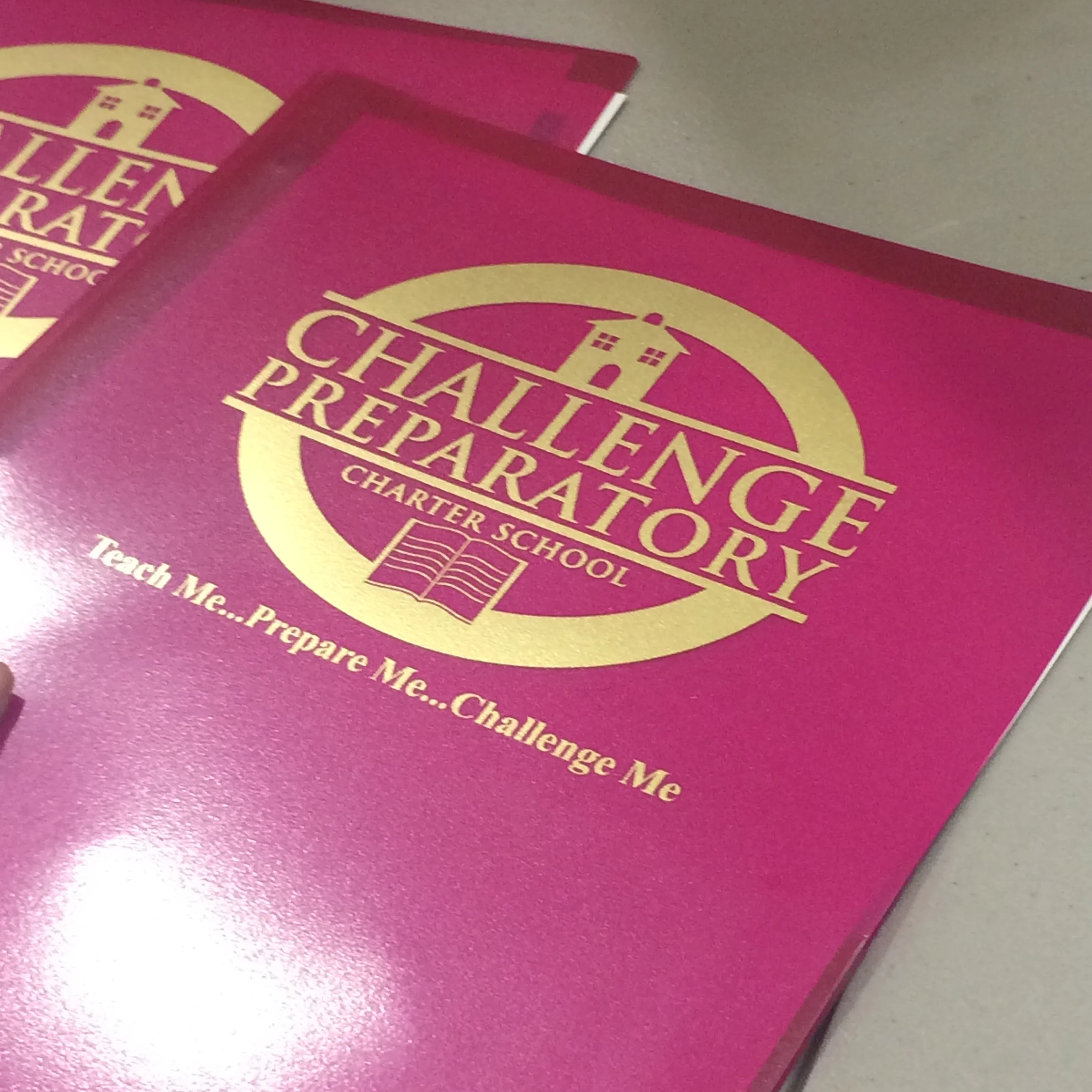 We love giving out welcoming packets to our new families!