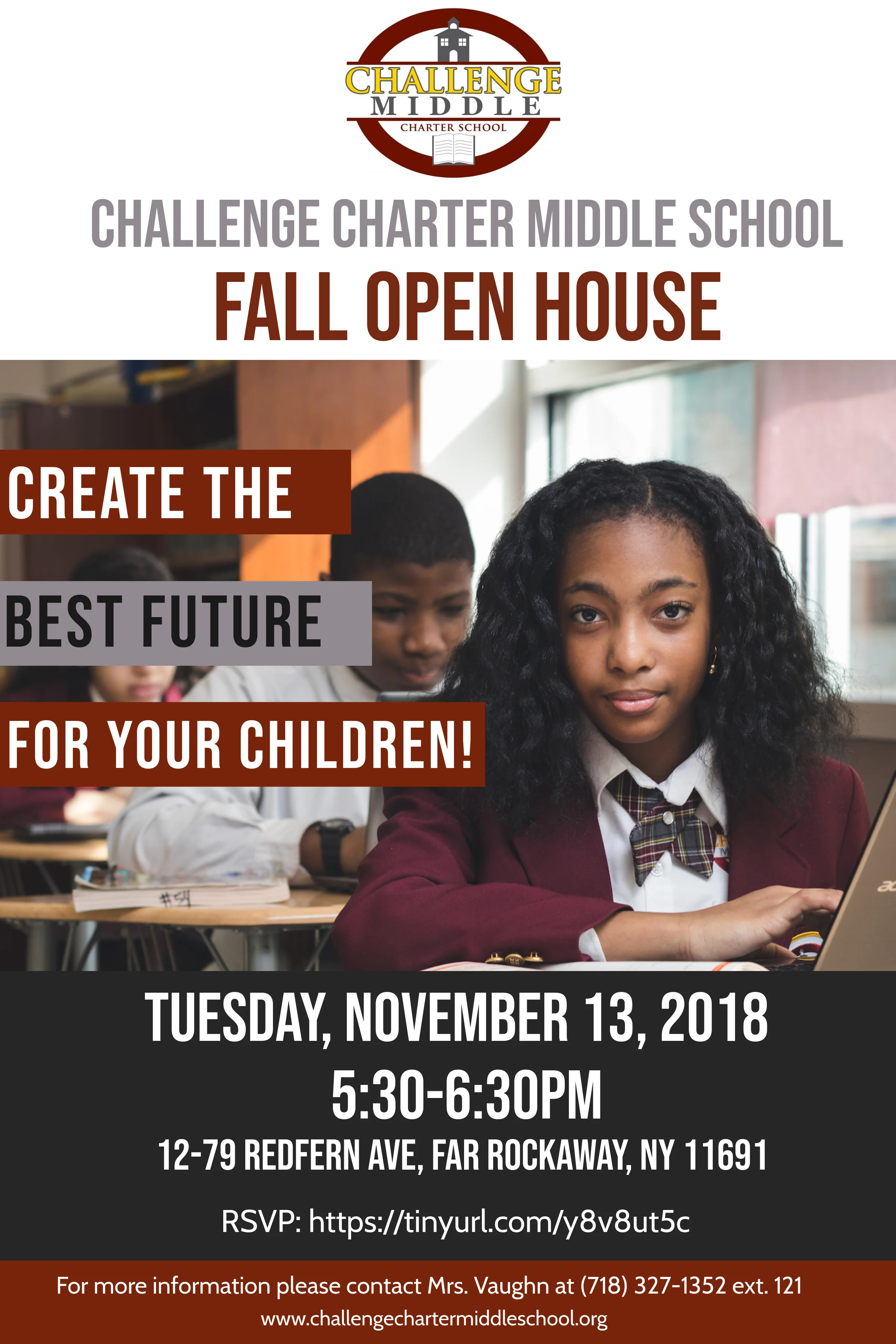 Open House Flyer 5th Grade