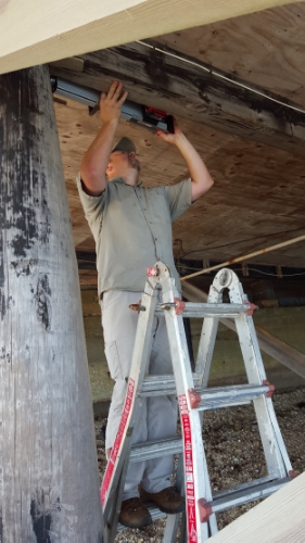 Nondestructive testing of marine pilings using an IML Resistograph