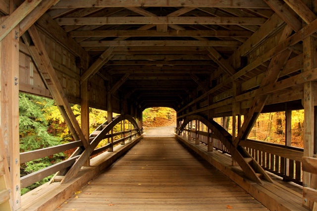 Timber bridge