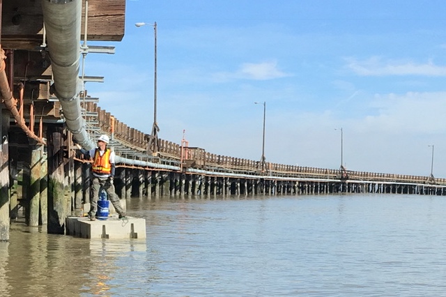 Pier evaluation - Military Ocean Terminal Concord, California
