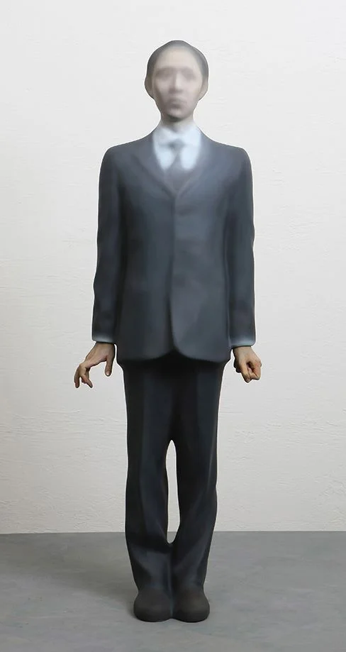Xooang Choi, Wriggle, 2014, Oil on Resin, 31 x 23 x 94 cm