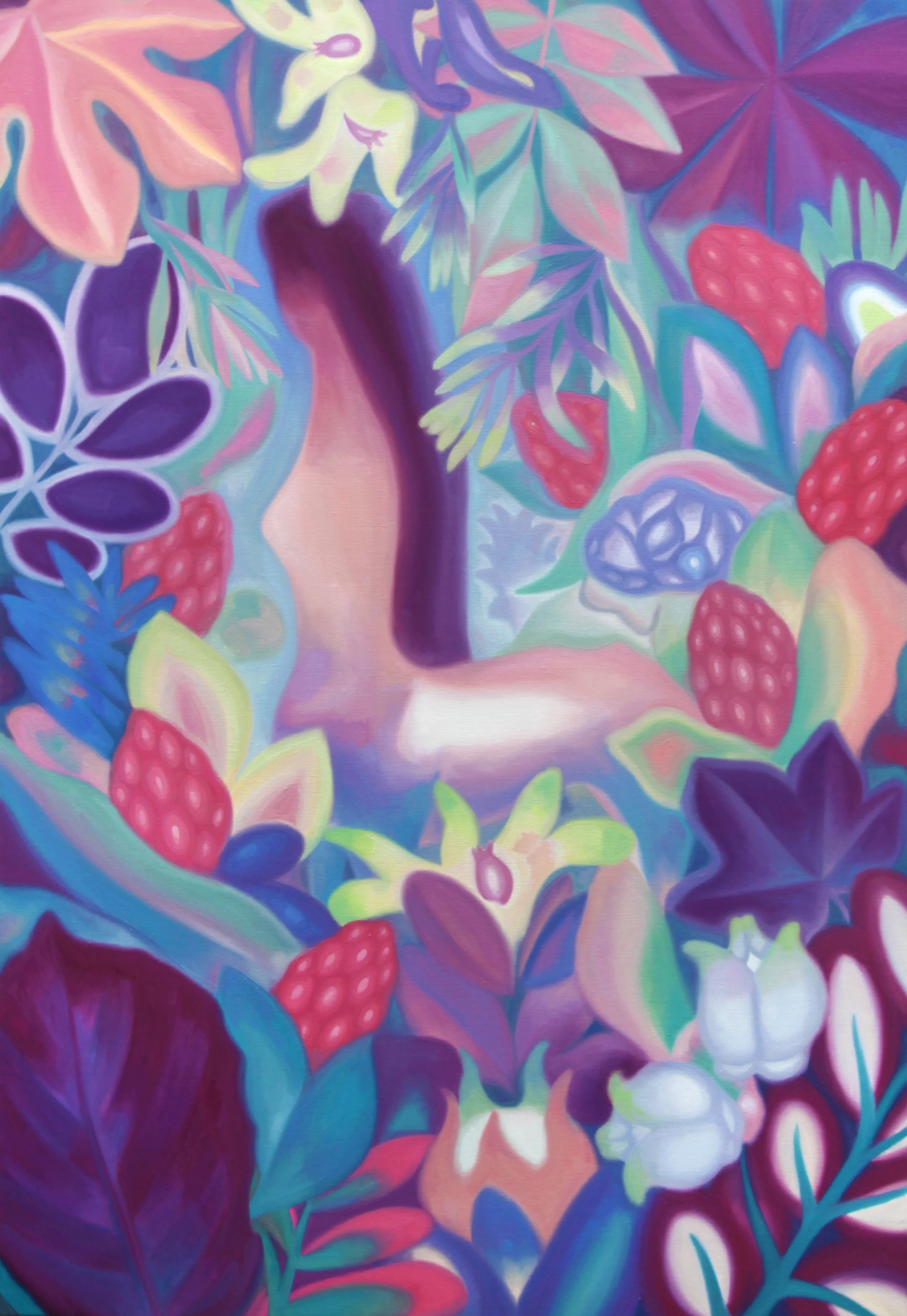Kentauros , 2018, oil on linen canvas, 130x89cm