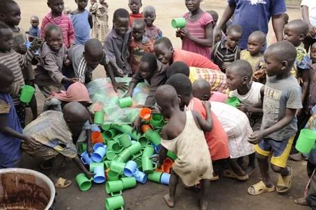 JLP’s CEO Candace, humbled by the JOY Plastic cups brings!