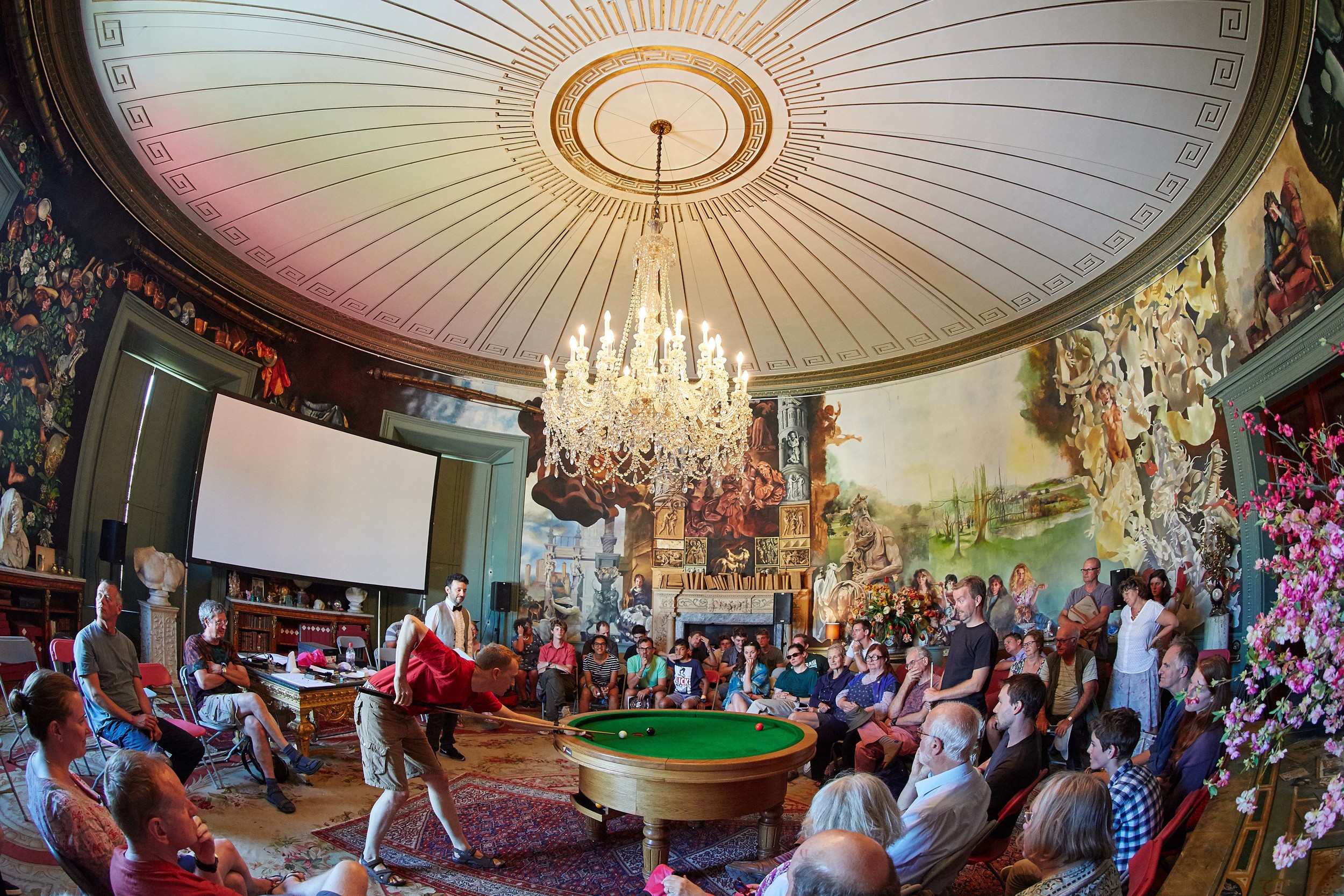 The official public launch of LOOP, at the Port Eliot Festival, July 31, 2015. Picture: Michael Bowles.