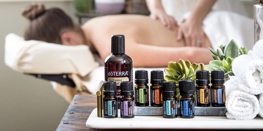 Doterra Aroma Touch Sessions is an application of 8 therapeutic grade oils.